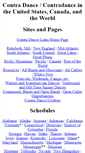 Mobile Screenshot of contradancelinks.com